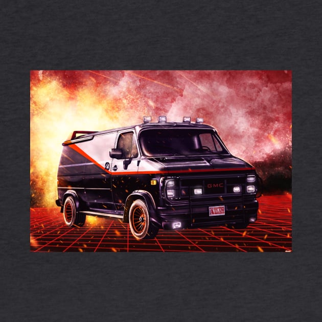 A-Team GMC Vandura by p1xer